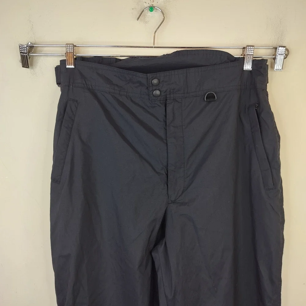 Gap Tech Vintage Ski Snow Winter Pants Mens XL Adjustable Waist Gorpcore Black
